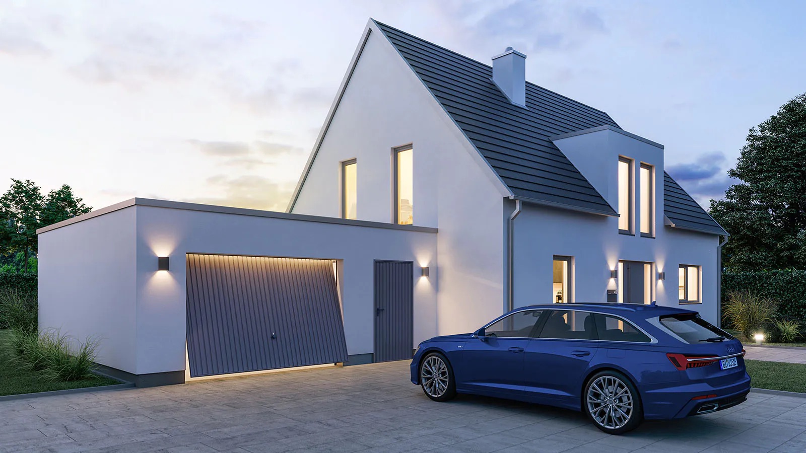 Garagen-Nebentüren Ansicht 2